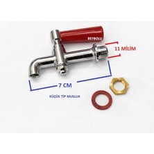 FullYedek Semaver Çay Kazanı Musluk , Semaver Çaycı Kazan Musluğu - Diş Çap 11 mm