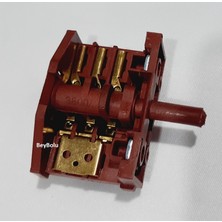FullYedek Itimat Fırın Şalteri , Fırın Komutatör Kademe Anahtarı 3 Konum + Off