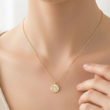 Xuping Jewelry Gülen Yüz Zirkon Taşlı Kolye