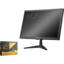  mofan mf19 led hd monitör 19 ınc hoparlör hdmı + vga 75hz 1440x900 ıps panel siyah