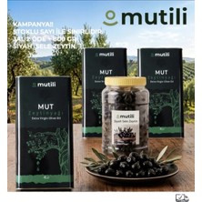 Mutili MUTİLİ Natürel Sızma Zeytinyağı 14 Litre - 3 Al 2 Öde Ek 800 gr Sele Siyah Zeytin