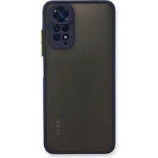 Erdo Ticaret Buğz Xiaomi Redmi Note 11 Pro Kılıf Montreal Silikon Kapak - Lacivert