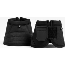 Decathlon Açık Toynak Bandı - At ve Midilli Boy - 2 Adet - Siyah