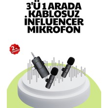 Çok Yönlü Mikrofon - Net Ses, Uzun Pil - Lisinya