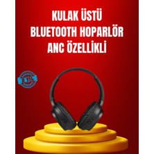 Geniş Frekans Aralıklı Bluetooth Kulak Üstü Kulaklık - Lisinya