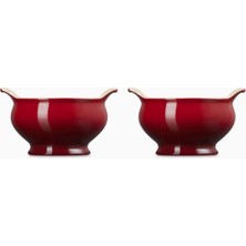 Le Creuset 2’li Çorba Kasesi Seti Lüks Tasarım Fırına Uygun