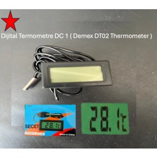 İTHAL Dijital Termometre Dc 1 ( Demex DT02 Thermometer )