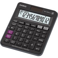Casio Plus İşlem Kontrollü 12 Hane Masa Üstü Hesap Makinesi Mj-120D