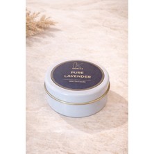 Korıxa Pure Lavender Lavanta Kokulu Mini Mum – Metal Kutulu Premium Kokulu Mum