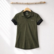 Macade Golf Kadın Parker Open T-Shirt WPO20211132 Olive