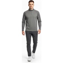 Macade Golf Tech Bomber Zip Erkek SW20211056 Gri