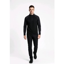 Macade Golf Tech Bomber Zip Erkek SW20211055 Siyah