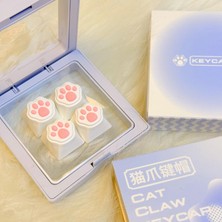 Silabor Çok Renkli Pbt Tuş Takımı Mekanik Klavye Cat Keycaps