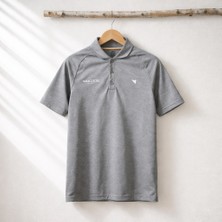 Macade Golf Tx Camo Bomber T-Shirt PO20210623 Açık Gri