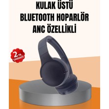 Ayarlanabilir Baş Bantlı Kablosuz Kulak Üstü Kulaklık - Lisinya