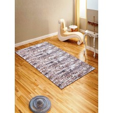 Evneşe 4m2 Lastikli Halı Örtüsü Desenli S81-B