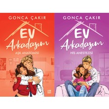 Dokuz Yayınları Ev Arkadaşım 1 Karton Kapak ve Ev Arkadaşım 2 Karton Kapak (Gonca Çakır) 2'li Set