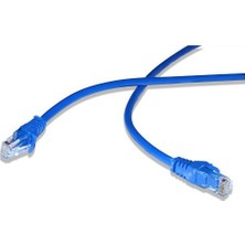  cat6 26 awg 3 metre mavi patch kablo