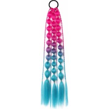 New Obsessions Bubble Hair Braid - Balon Saç Örgüsü - Kabarcık Saç Örgüsü / Pembe - Yeşil
