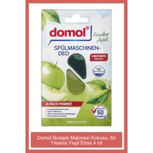 Domol Bulaşık Makinesi Kokusu, 60 Yıkama Yeşil Elma, 4 ml