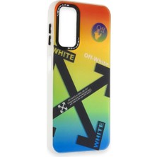 Erdo Ticaret Buğz Samsung Galaxy A14 4g Kılıf Estoril Desenli Kapak - Estoril - 5