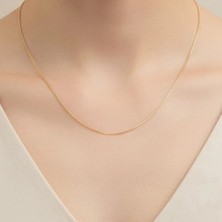 Xuping Jewelry Stil Incisi/xupıng Jewelry Ince Zincir 60CM