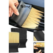 Single Araç Oto Araba Klima Havalandırma Detaylı Temizlik Fırçası Premium Yumuşak Tüylü