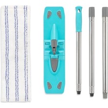 Single Mikrofiber Temizlik Seti Yer Fayans ve Duvar Silme Mopu