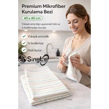 Single Profosyonel Bulaşık Kurulama Temizlik Mutfak Bezi 40:40 cm