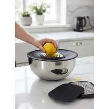 Gökdil 24 cm Paslanmaz Çelik Karıştırma Kabı Kapaklı 5 Parça Çok Amaçlı Kullanım