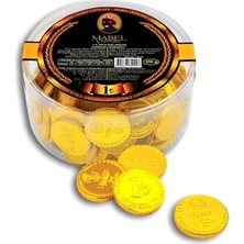 Mabel Sütlü Para Çikolata 250 gr -83'lü Altın Çikolata Lezzeti ile Tatlandırılmış