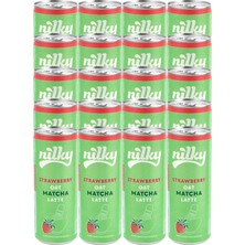 Nilky Yulaf Sütlü Çilekli Matcha Latte 24'lü Paket