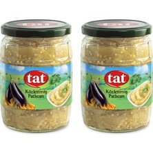 Tat Közlenmiş Patlıcan 520 gr Cam x 2 Adet