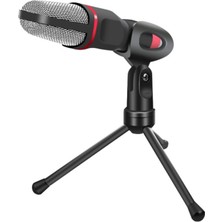 Dexim DMK3378 Bona USB Mikrofon Siyah Kablolu Bağlantı ile Hassas Ses Alımı Özelliği