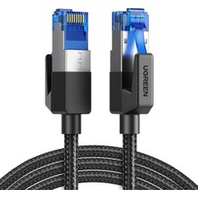 Ugreen Örgülü Ethernet Kablosu 1.5 Metre 25Gbps Hızında 2000MHz Bant Genişliği ile Dayanıklı Tasarım