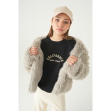 Rays 1403 Baskılı Sweat Siyah