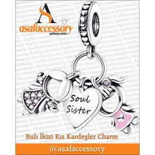 Ruh Ikizi Kız Kardeşler Charm