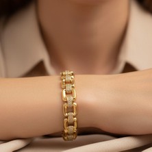 Stil Incisi/xupıng Jewelry Lia Zirkon Taşlı Bileklik