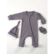 Tiny Lamb Ben Lomond Yenidoğan Mini Bebek Seti 3 Parça %100 Organik Pamuk  0-3 Aylık Organik Bebek Seti