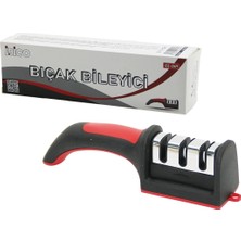 Erdo Ticaret Buğz Ibico İ22-069 Bıçak Bileyici Bileme ( 3 Boğumlu=krom Kaplama ) ( Renkli Plastik Gövde  Sap ) (