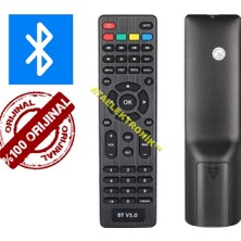 Ata Elektronik Orjinal - Elenberg ELB-2023B Bluetooth Uydu Alıcısı Kumanda  Bt V5.0  Moonstar Bt V5.0 Uzaktan Uydu Kumandası (Orjınal)