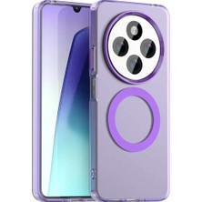 Bovinox Xiaomi Redmi 14C Uyumlu Magsafe Şarj Destekli Renkli Kılıf Kamera Korumalı Silikon Darbe Emici Kapak