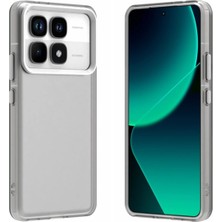 Bovinox Xiaomi 14T Pro Kılıf Parmak Izi Yapmaz Buzlu Şeffaf Ince Tasarım Minimalist Tasarım