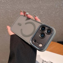 Bovinox Iphone 17 Pro Kılıf Parlak Arka Yüzey Magsafe Şarj Özellikli Kapak Kılıf Kamera Koruyuculu