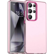 Bovinox Samsung Galaxy S25 Ultra Kılıf Parmak Izi Yapmaz Buzlu Şeffaf Ince Tasarım Kamera Koruma