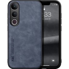 Bovinox Vivo V50 Lite Kamera Korumalı Kılıf Deri Görünümlü Tam Koruma Vintage Premium Deri Lansman Kılıf