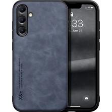 Bovinox Samsung Galaxy A56 Kamera Korumalı Kılıf Deri Görünümlü Tam Koruma Vintage Premium Deri Kılıf