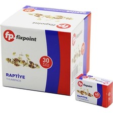 Akinco Fixpoint P-2435 ( 40PCS ) Metal Raptiye ( Kutulu )*30X40