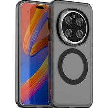 Bovinox Honor Magic 7 Pro Uyumlu Magsafe Şarj Destekli Renkli Kılıf Kamera Korumalı Silikon Darbe Emici