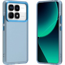 Bovinox Xiaomi 14T Pro Kılıf Parmak Izi Yapmaz Buzlu Şeffaf Ince Tasarım Minimalist Tasarım